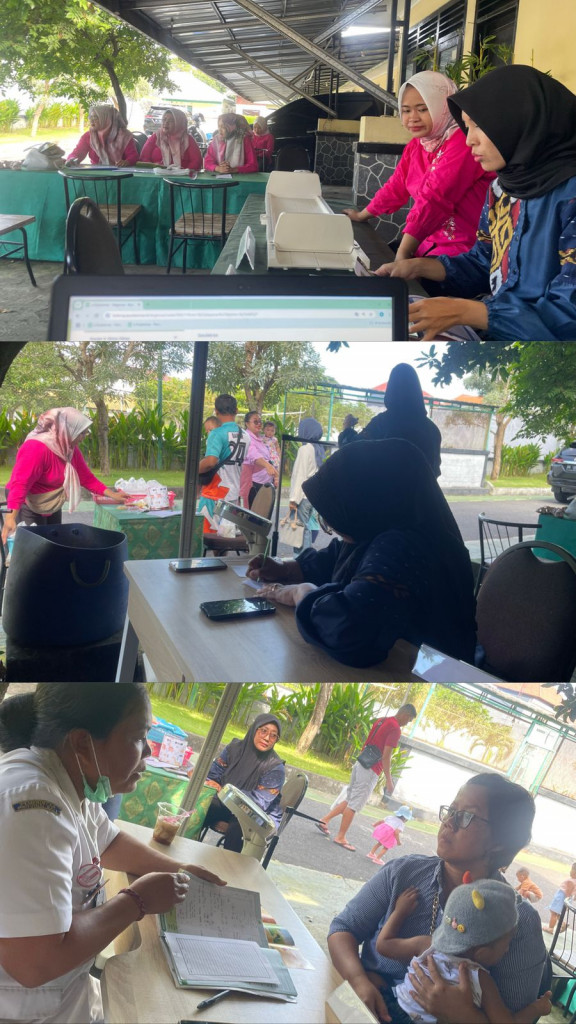 Kegiatan Kelas Ibu balita dan screening ILP Hari Selasa, 21/4/2025 di Wisma Bayu